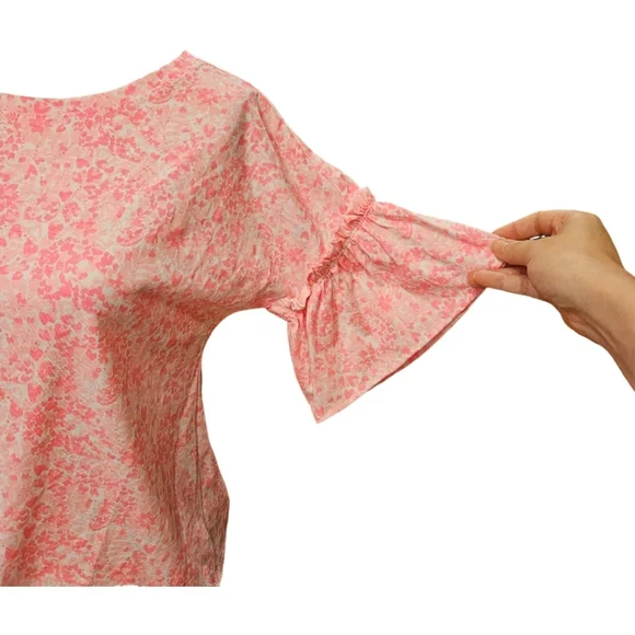 Lilly Pulitzer Pink Floral Top - Picture 4 of 9